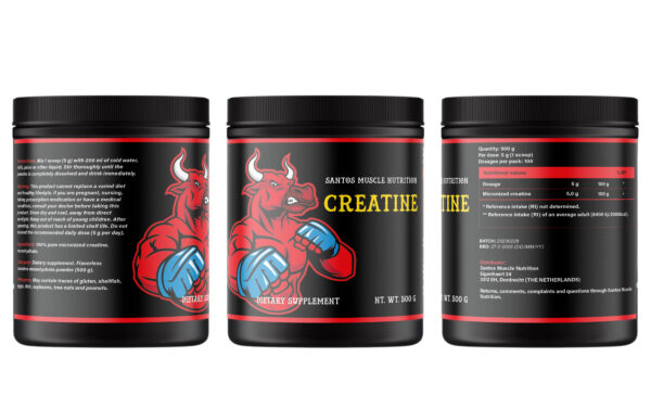 Creatine Santos Muscle Nutrition 500g